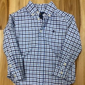 Boys Ralph Lauren button up shirt